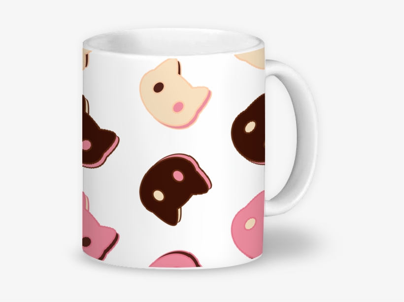 Caneca Cookie Cat De Vinina - Mug, transparent png download