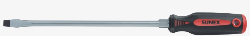 Slotted Screwdriver 3/8″ X 10″ With Bolster - Metalworking Hand Tool, transparent png download
