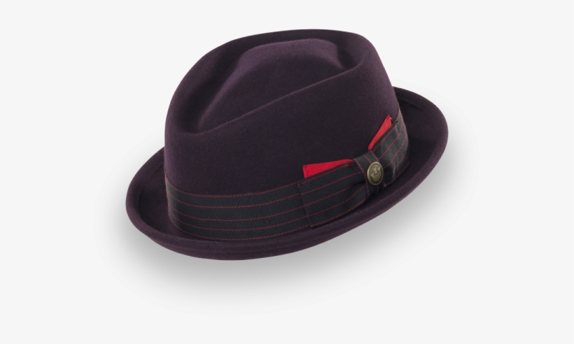 Miller Felt Pork Pie Hat - Fedora, transparent png download