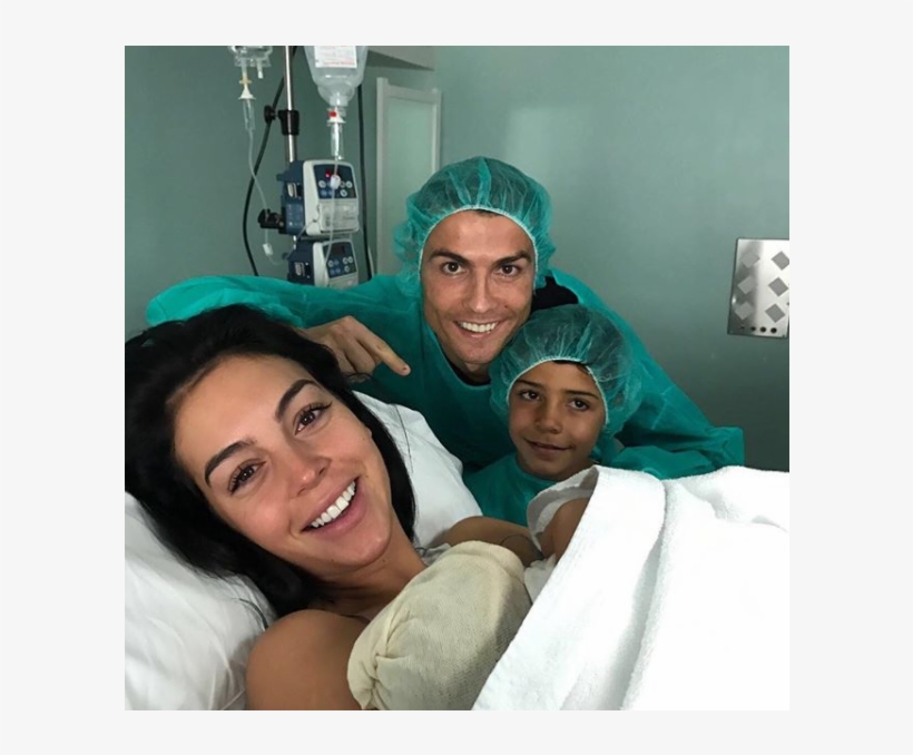 Cristiano Ronaldo Papa Pour La 4e Fois, transparent png download