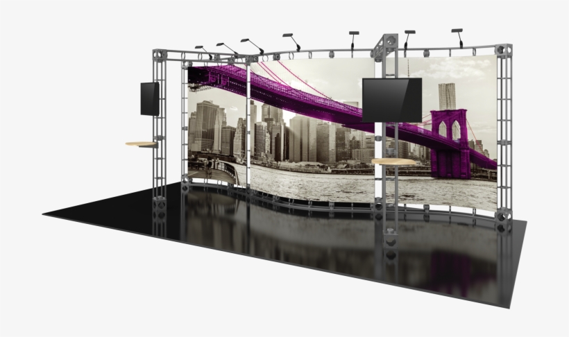 Callisto Orbital Express Truss 20ft Modular Exhibit - Architecture, transparent png download