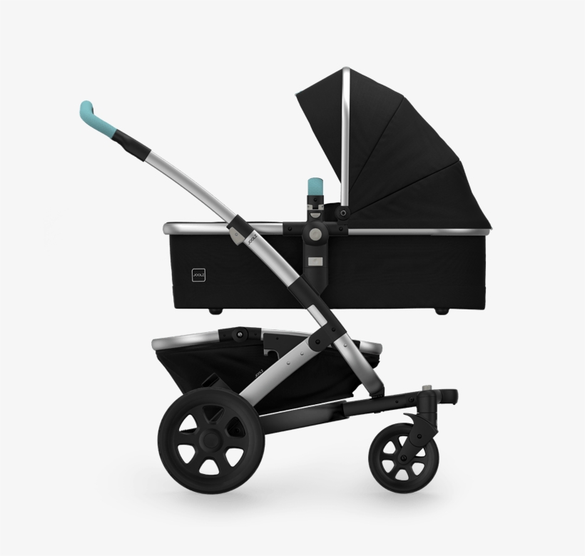 Joolz Geo² Mono Cot Bassinet Black Ch Silver W Black - Joolz Geo 2, transparent png download