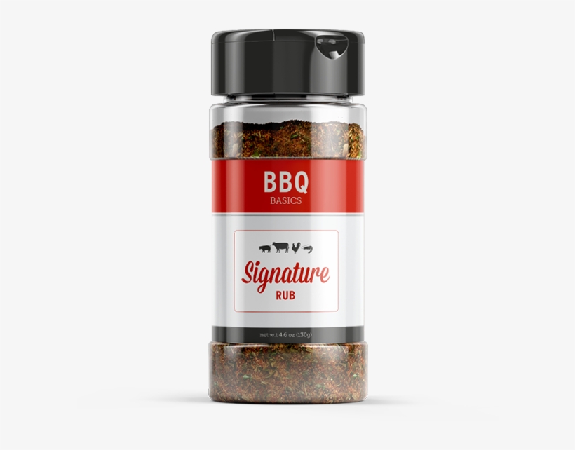 Bbq Rub Spice Labels - Hq Raleigh, transparent png download