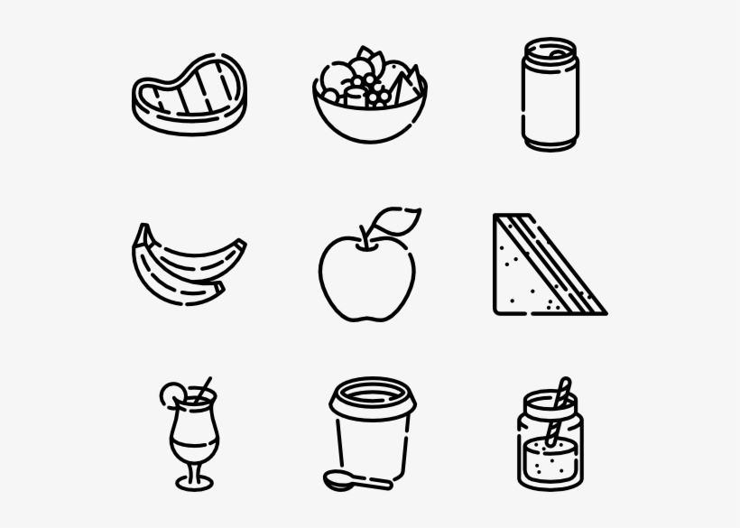 Summer Food & Drink - Portable Network Graphics, transparent png download