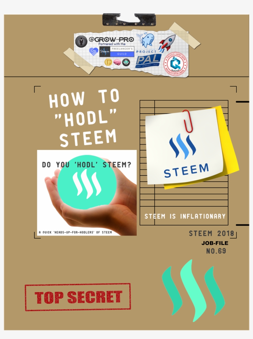 How To "hodl" Steem & Ride The Moon Bareback • The - Graphic Design, transparent png download