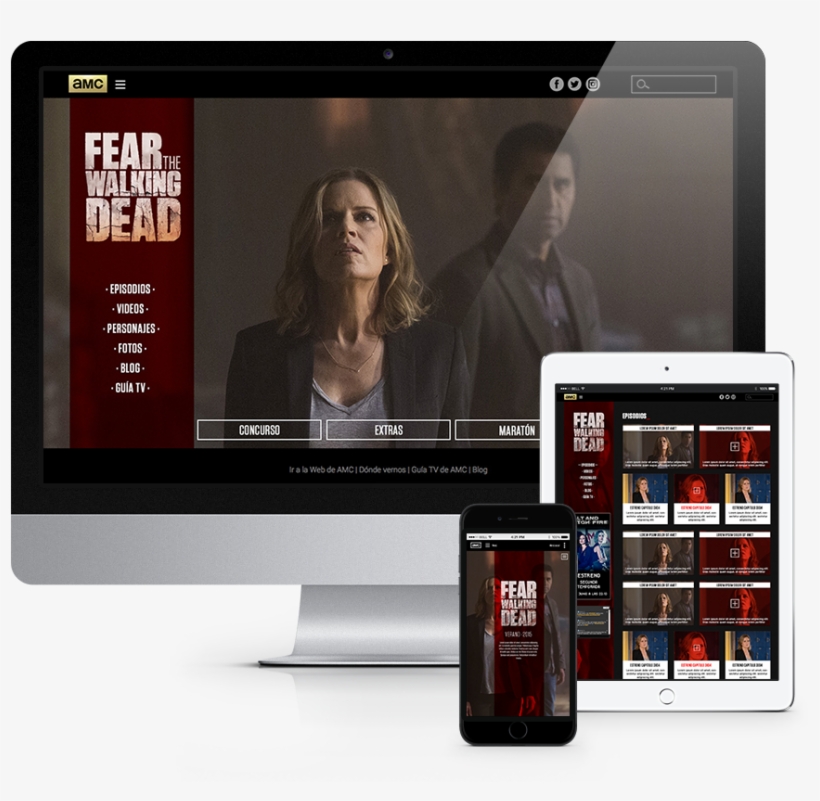 The Walking Dead Responsive - Bi-fold Wallet - Fear The Walking Dead-infected Diagonal/splatter, transparent png download