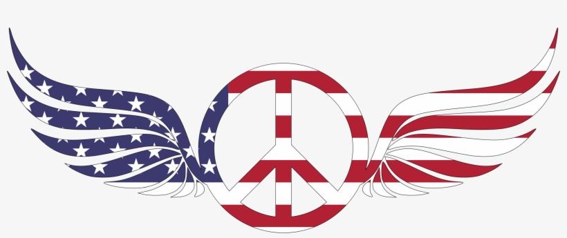 This Free Icons Png Design Of American Peace Sign With, transparent png download