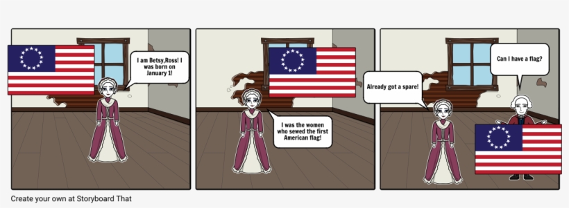 Betsy, Ross - George Washington And The American Revolution, transparent png download