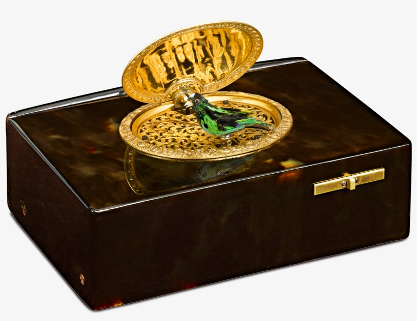 Patek Philippe Tortoiseshell Swiss Fusée Singing Bird, transparent png download
