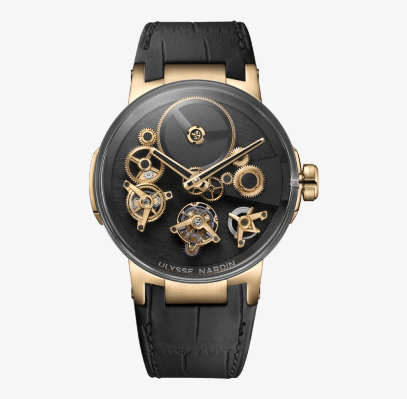 Executive Tourbillon Free Wheel - Ussly Nardin, transparent png download