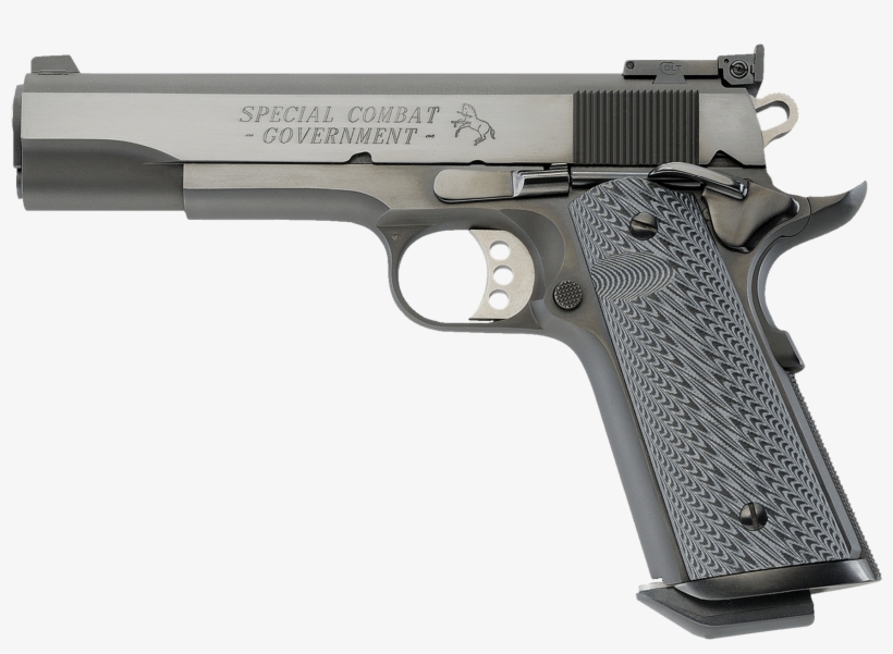 Colt Mfg O1990cm 1911 Special Combat Government Single - Sig X Five Supermatch, transparent png download