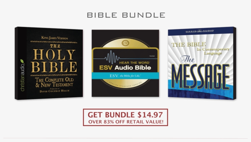 Cyber Monday Add Bundle To Cart - Holy Bible In Audio - King James Version - Audiobook, transparent png download