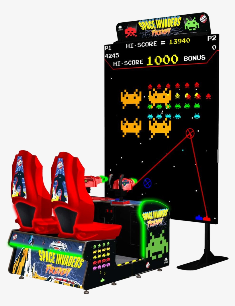 Space Invader Arcade Machine, transparent png download