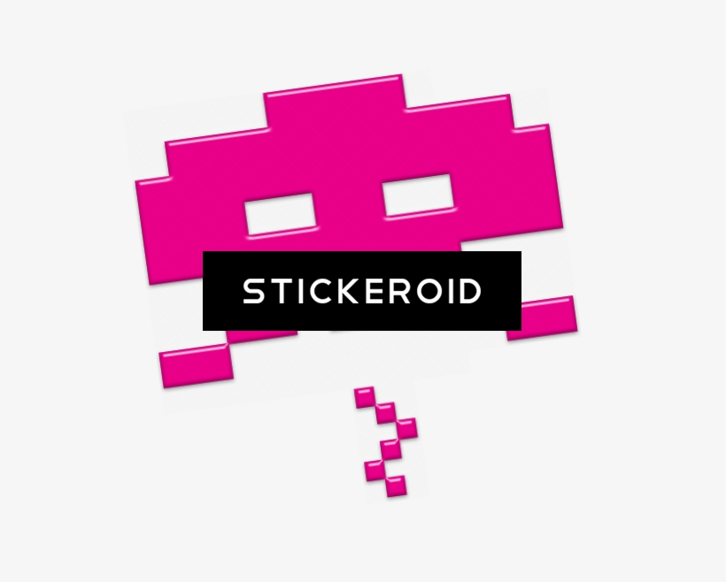 Space Invaders Gaming - Graphic Design, transparent png download
