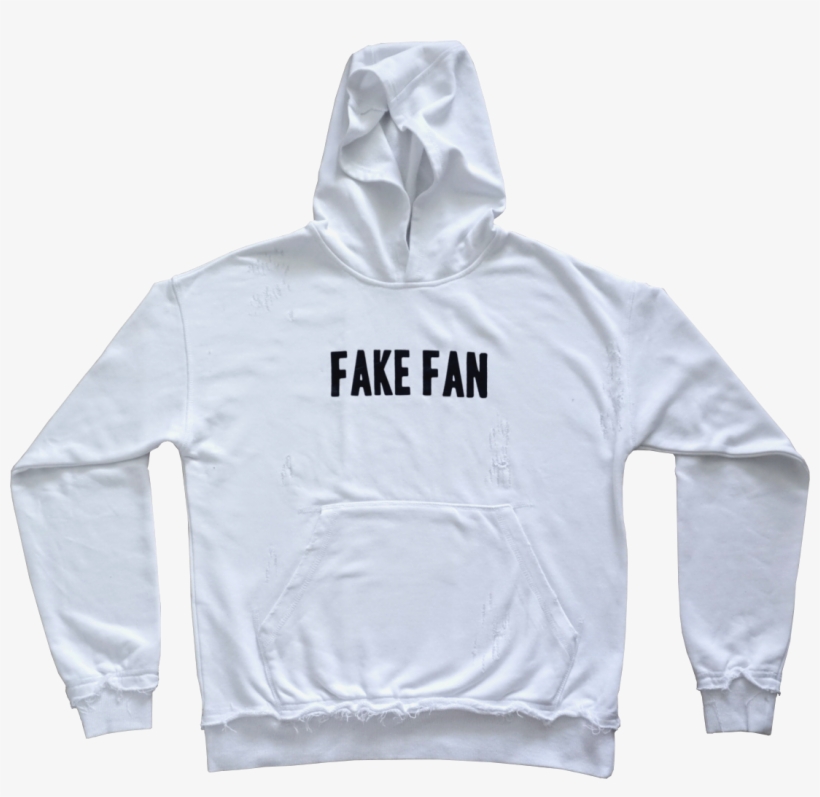 Load Image Into Gallery Viewer, Fake Fan Hoodie - Sweatshirt, transparent png download