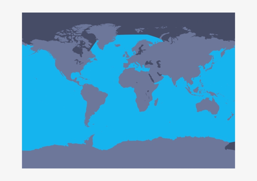 Distribution Map - - Humpback Whale Home Range, transparent png download
