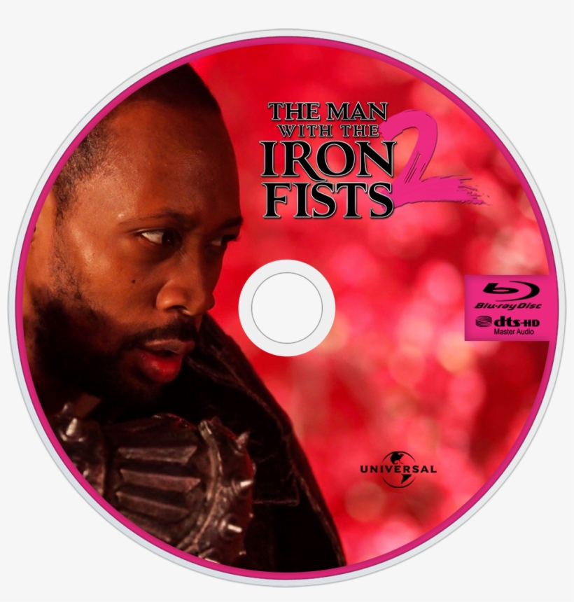 The Man With The Iron Fists 2 Bluray Disc Image - The Man With The Iron Fists 2, transparent png download