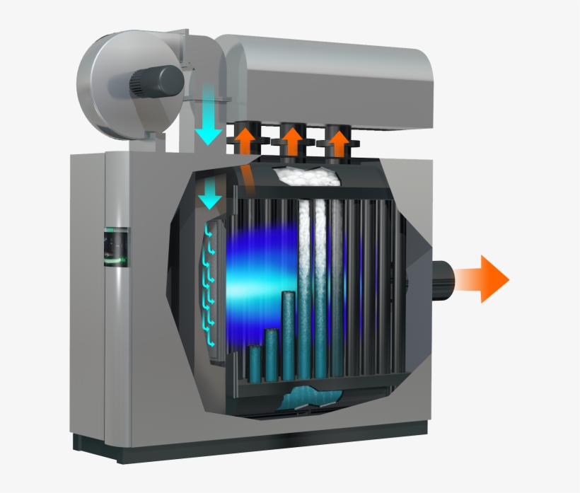 On-demand Steam Boiler 100 Hp - Boiler, transparent png download