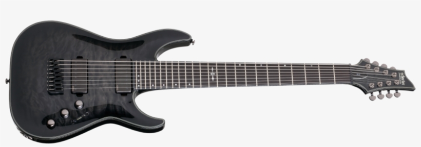 Schecter Electric Guitar Hellraiser Hybrid C-8 - Schecter 1925 Hellraiser Hybrid C-8 Tbb Electric Guitars, transparent png download