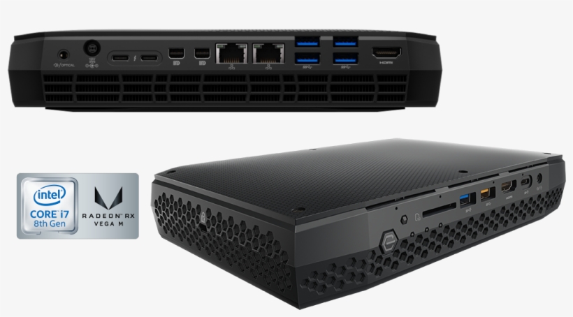 Vr Ready With Amd Radeon - Intel Nuc 8 代, transparent png download