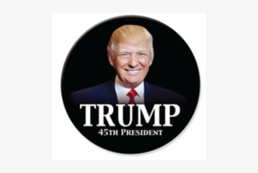 Donald Trump President Button Png 45th President Logo - President Donald Trump Inauguration Button Set, transparent png download
