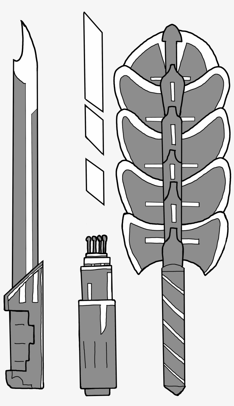 Khaos Melee Weapons - Illustration, transparent png download