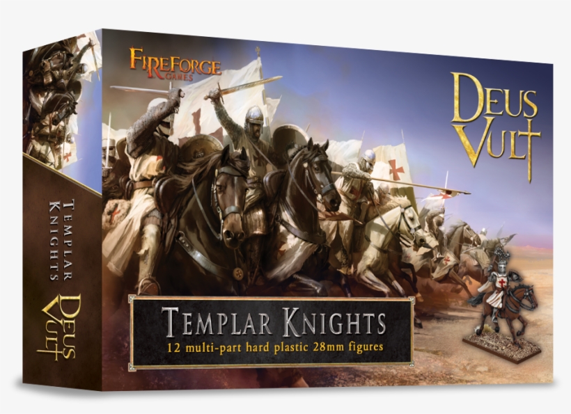 Deus Vult Ffg002 Templar Knights, transparent png download