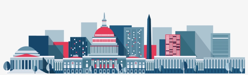 More Epic Physicians Have Attested To Meaningful Use - Washington Dc Skyline Png, transparent png download