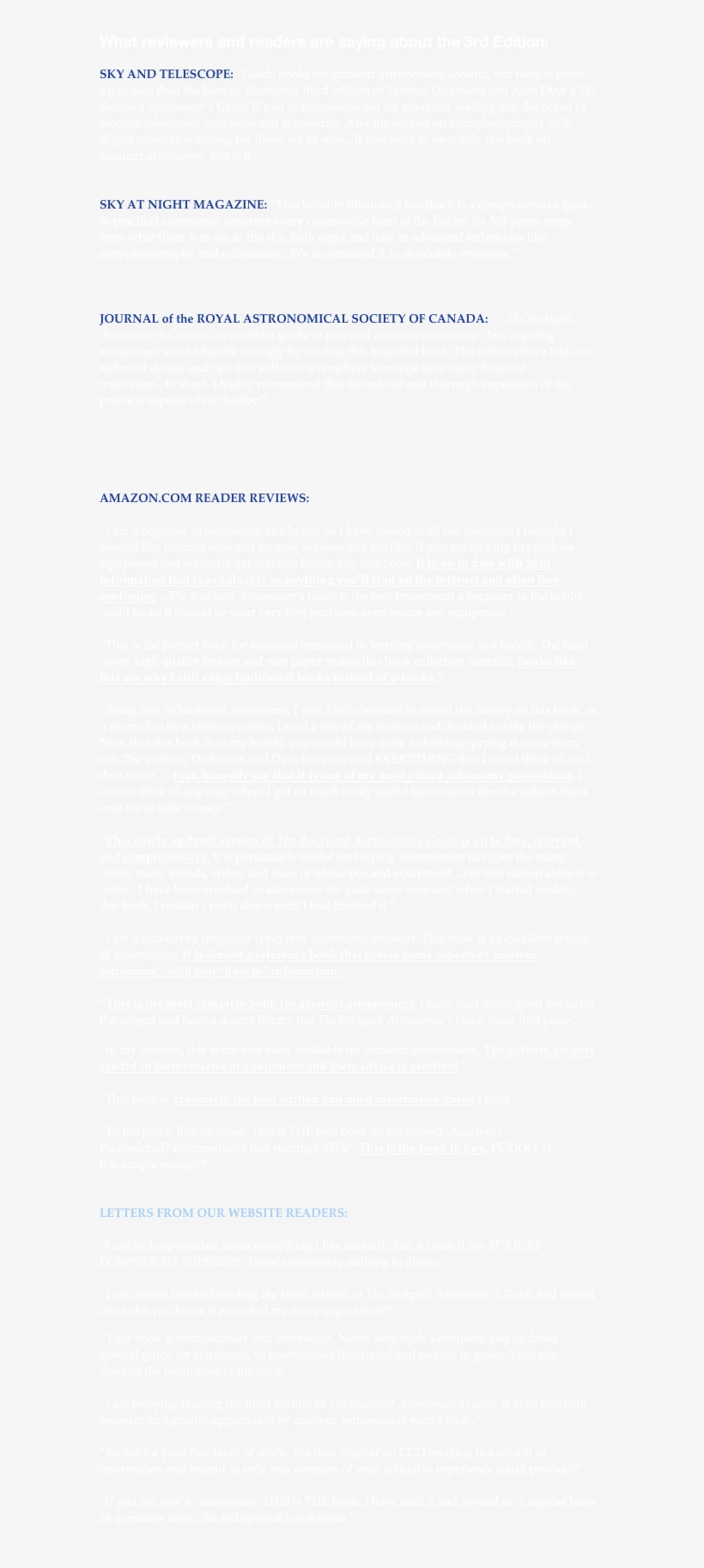 What Reviewers And Readers Are Saying About The 3rd - Ivory, transparent png download