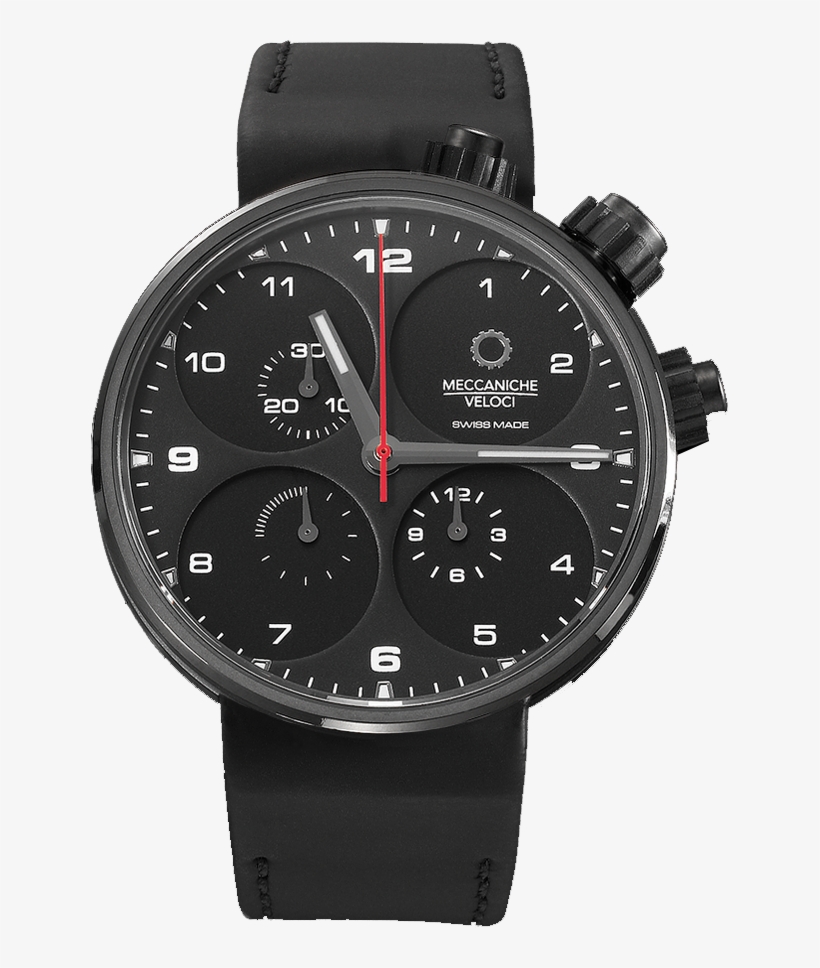 W123k075 - Meccaniche Veloci - Quattro Valvole 44 Chronograph, transparent png download