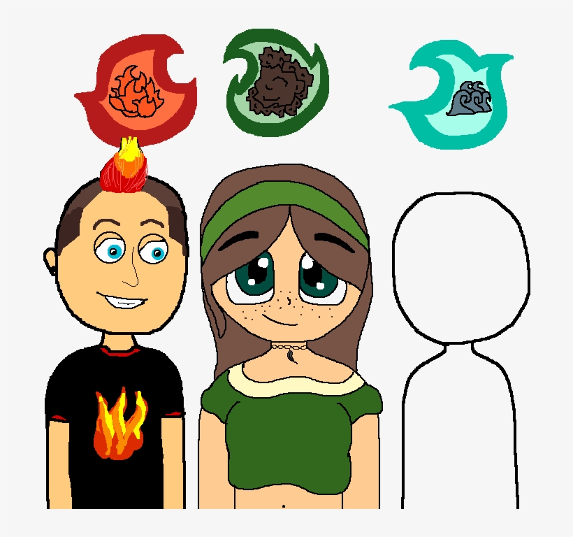 Create Your Own Elemental Character - Cartoon, transparent png download