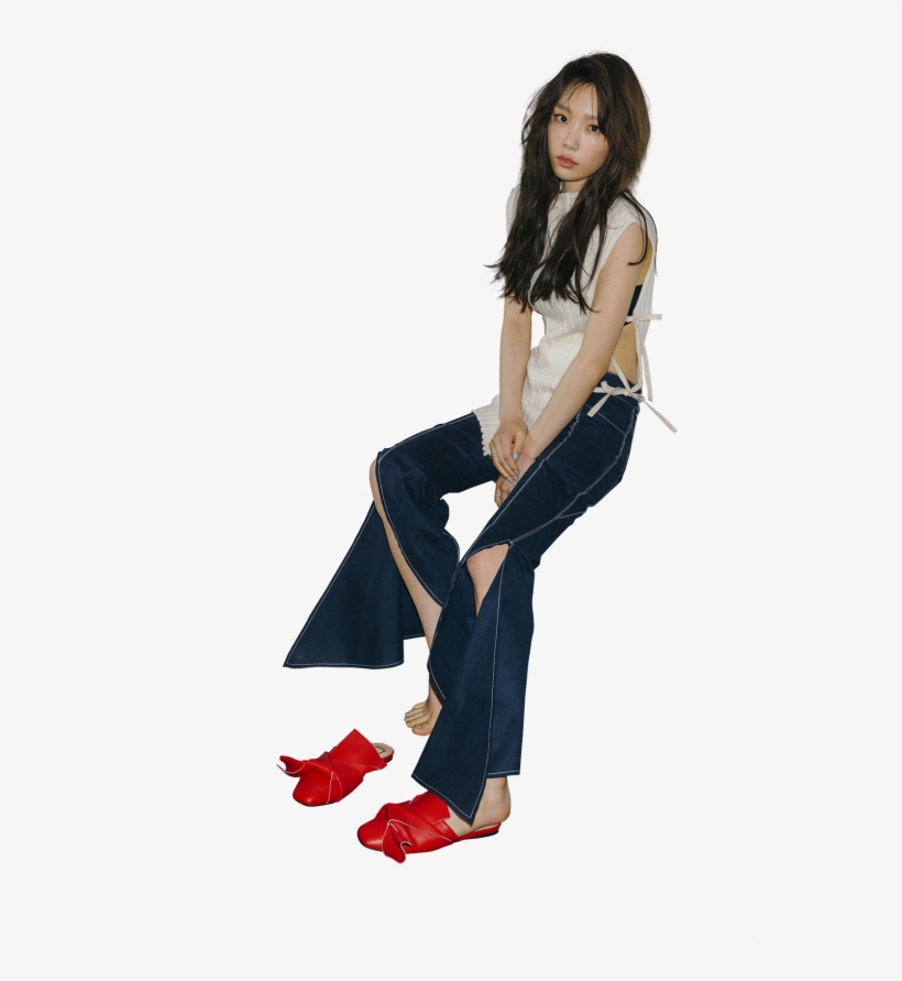 #taeyeon #taeyeon My Voice #taeyeon 2017 My Voice #тэён - Kpop Girl Sit Transparent, transparent png download