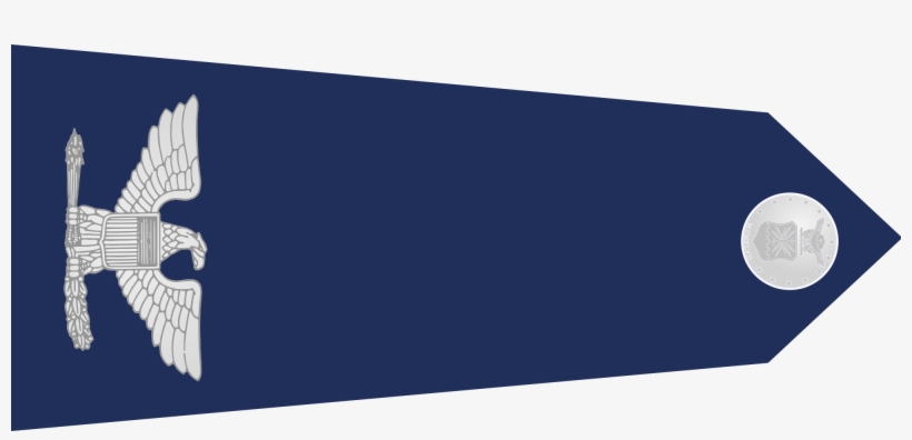 Us Air Force O6 Shoulderboard-horizontal - Illustration, transparent png download