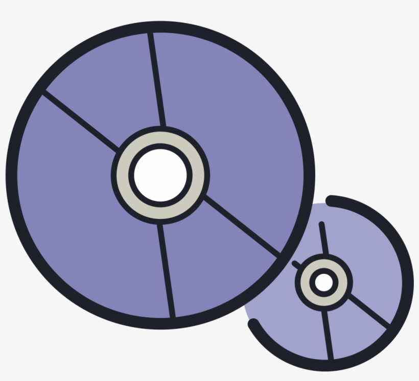 Cd Icon - Icon, transparent png download