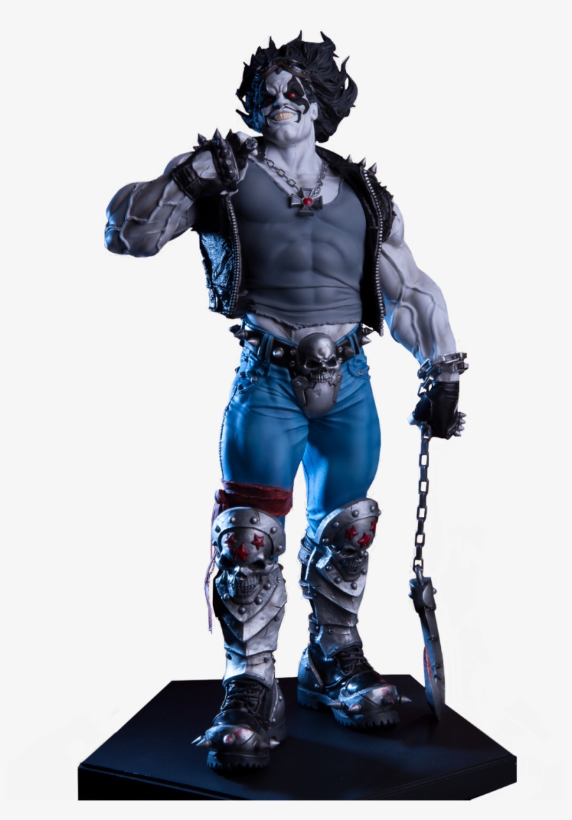 Lobo Dc Comics Characters, Sideshow Collectibles, Comic, transparent png download
