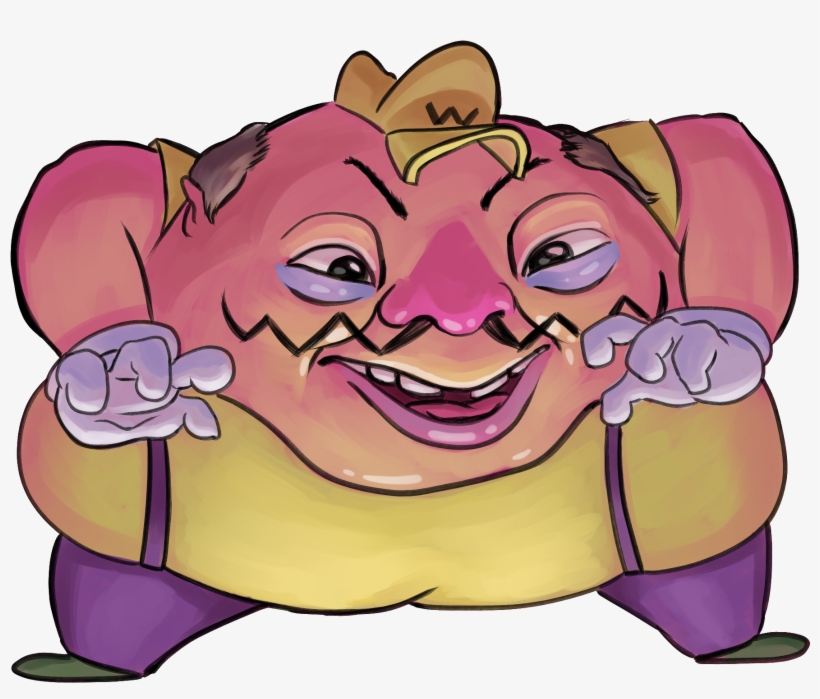 Lusty Wario - Portrait, transparent png download