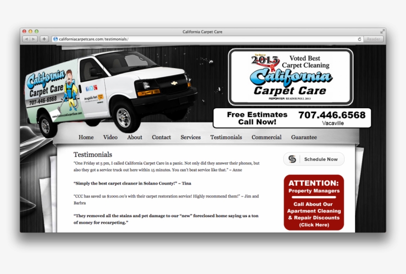 California Carpet Care Testimonials - California Carpet Care, transparent png download