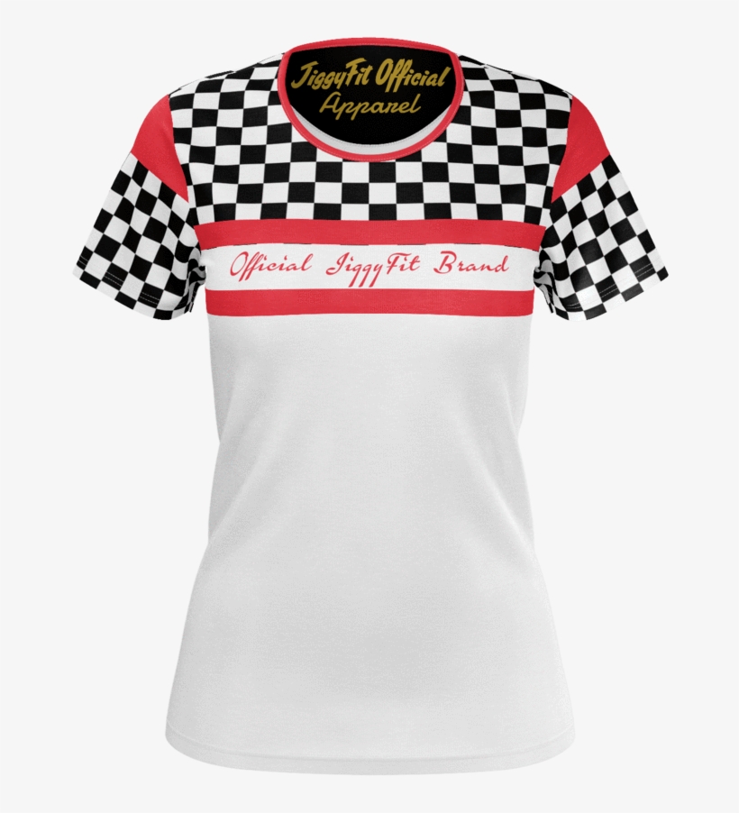 Jiggyfit Red Checkerboard Shirt, transparent png download