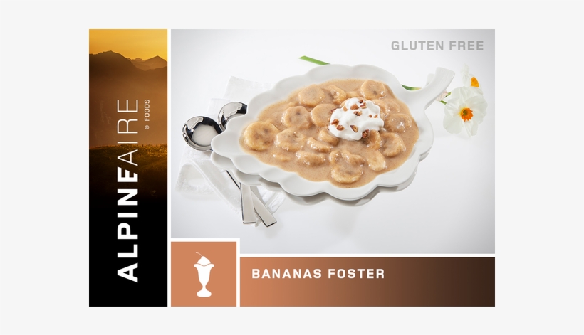 Alpineaire Bananas Foster - Alpine Aire Foods Chicken Gumbo Serves 2, transparent png download