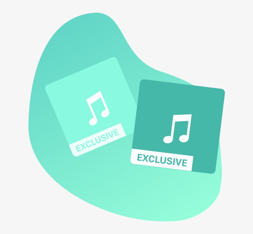 Exclusive Music - Sign, transparent png download