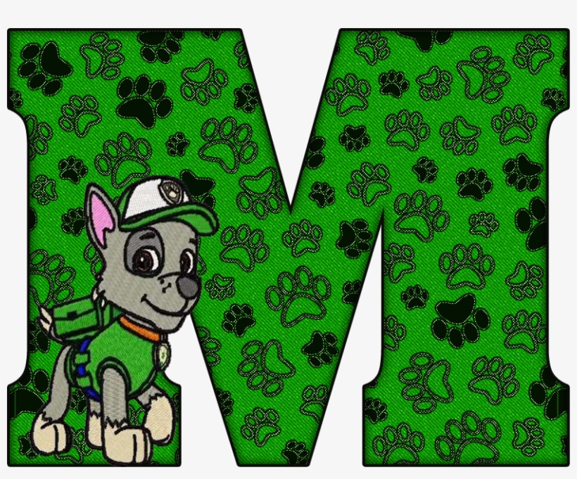 *✿**✿*m*✿**✿*de Alfabeto Decorativo - Dog, transparent png download