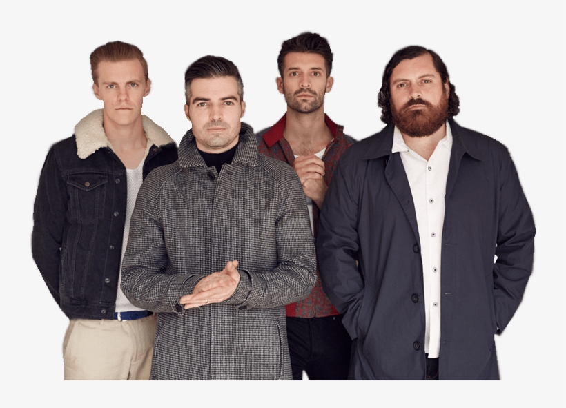 The Boxer Rebellion Full Band - Boxer Rebellion, transparent png download