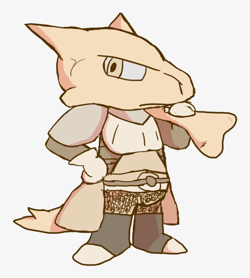 Marowak - Warrior - Cartoon, transparent png download