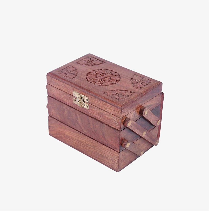 Wooden Rectangular Jewelry Box - Persian Language, transparent png download