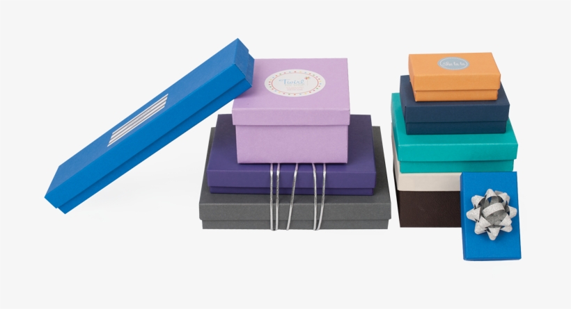 Color Jewelry Boxes - Bags & Bows, transparent png download