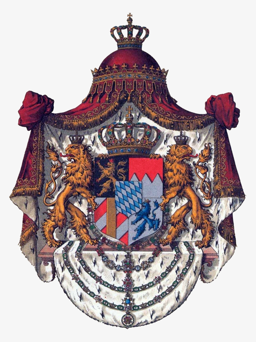 Bavarian Coat Of Arms House Of Wittelsbach Transparent PNG 761x1015