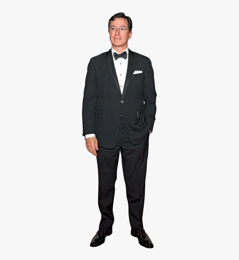 Tv Host Stephen Colbert, Whose Feminist Op-ed In Glamour - Suit, transparent png download