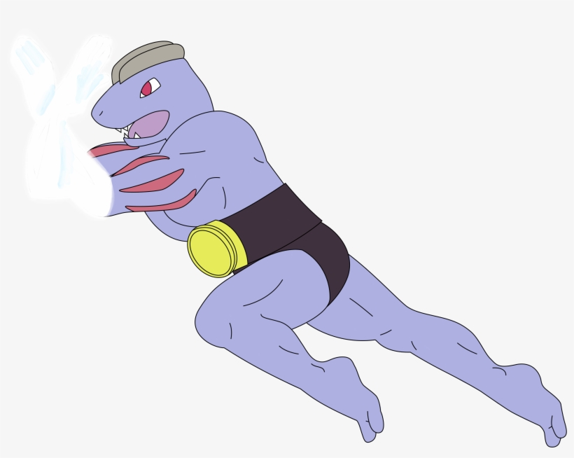 Machoke Used Cross Chop By Jesteppi - Drawing, transparent png download