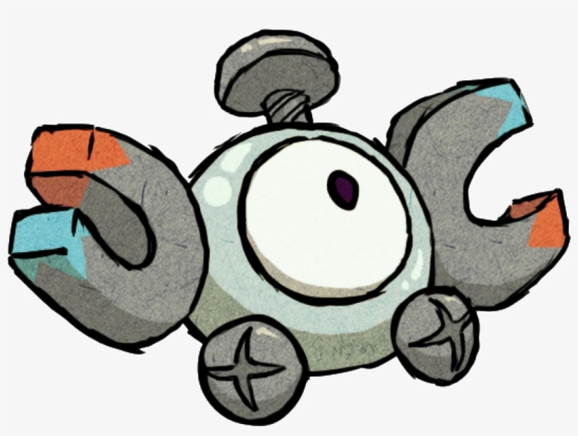 Magnemite - Magnemite Kawaii, transparent png download