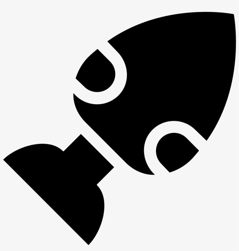 The Icon Is A Simplified Depiction Of A Rocket Thruster,, transparent png download